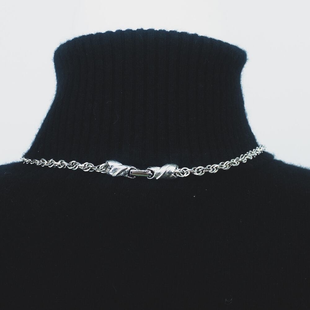 Vintage Mid Century Crystal Parure – Necklace, Earrings & Brooch ✨ - Picture 13 of 13